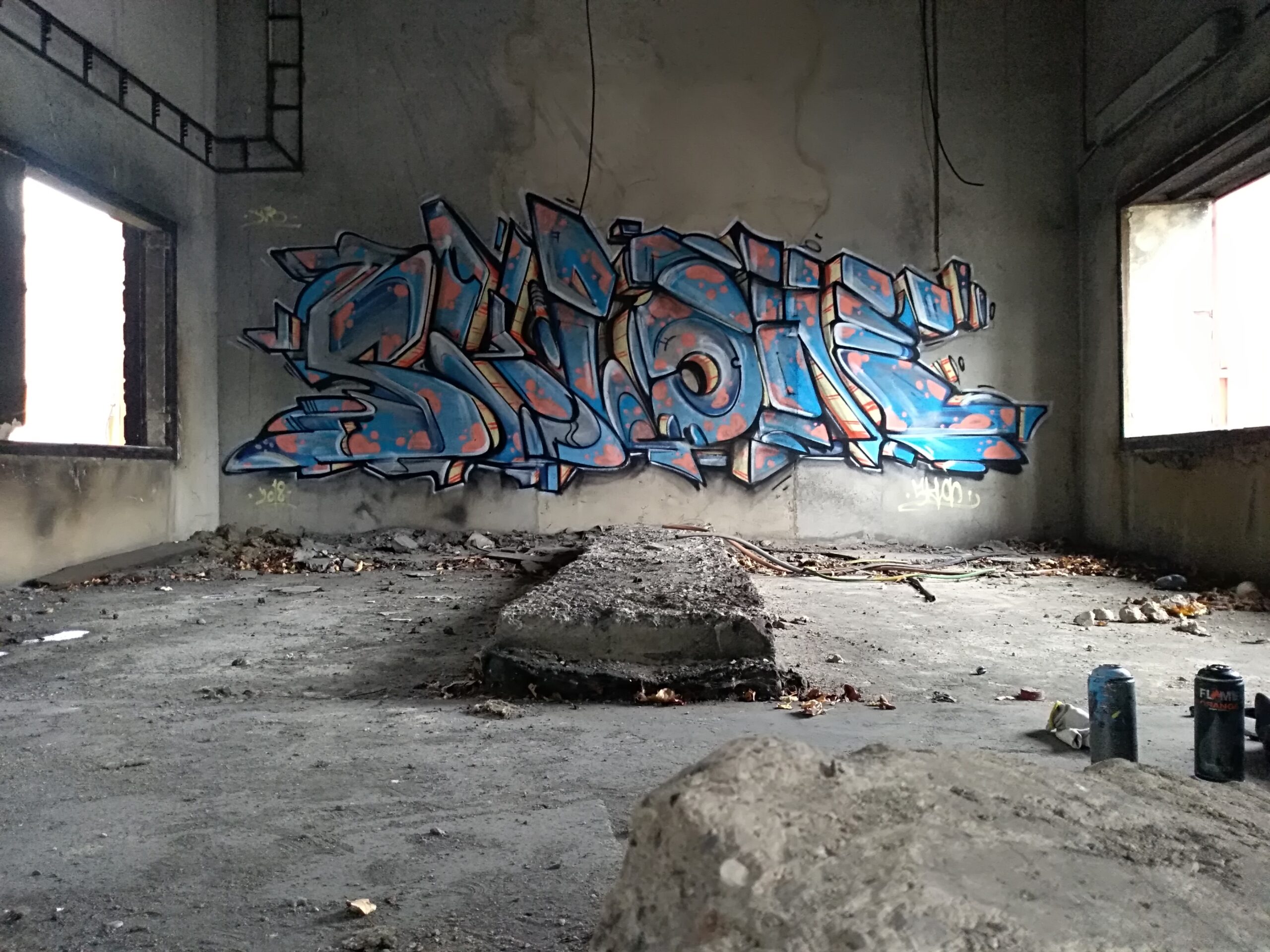 Sklon - Graffiti artist - umělecká skupina tlustá čára
